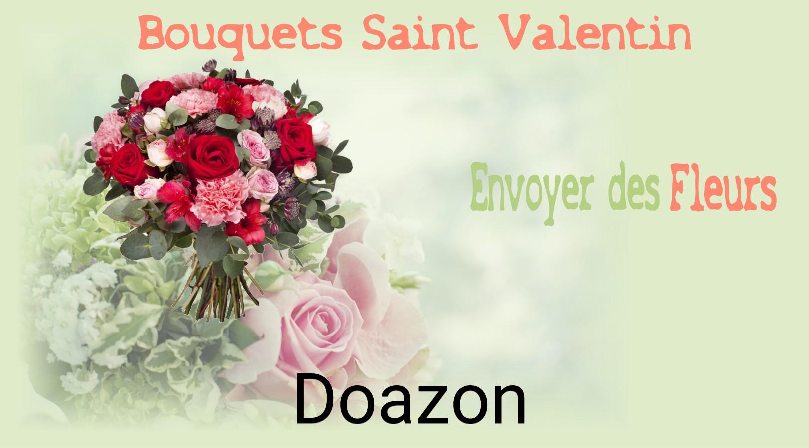 Roses de Saint-Valentin livrées à Doazon